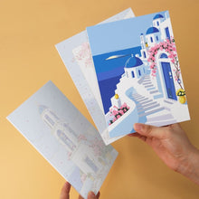 Carica l'immagine nel visualizzatore di Gallery, Mini Set Dipingere con i Numeri 15x20cm (6 pezzi) - Cartoline dalla Grecia