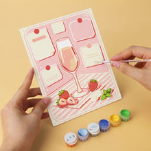 Carica l'immagine nel visualizzatore di Gallery, Mini Set Dipingere con i Numeri 15x20cm (6 pezzi) - L'ora dell'aperitivo