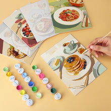 Carica l'immagine nel visualizzatore di Gallery, Mini Set Dipingere con i Numeri 15x20cm (6 pezzi) - Momenti Gourmet