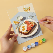 Carica l'immagine nel visualizzatore di Gallery, Mini Set Dipingere con i Numeri 15x20cm (6 pezzi) - Momenti Gourmet