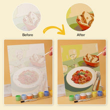 Carica l'immagine nel visualizzatore di Gallery, Mini Set Dipingere con i Numeri 15x20cm (6 pezzi) - Momenti Gourmet