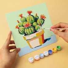 Carica l'immagine nel visualizzatore di Gallery, Mini Set Dipingere con i Numeri 20x20cm (6 pezzi) - Spinosi e Graziosi
