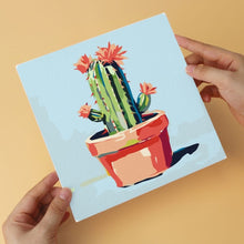 Carica l'immagine nel visualizzatore di Gallery, Mini Set Dipingere con i Numeri 20x20cm (6 pezzi) - Spinosi e Graziosi