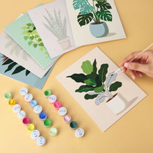 Carica l'immagine nel visualizzatore di Gallery, Mini Set Dipingere con i Numeri 15x20cm (6 pezzi) - Radicati nel Verde