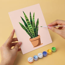 Carica l'immagine nel visualizzatore di Gallery, Mini Set Dipingere con i Numeri 15x20cm (6 pezzi) - Radicati nel Verde