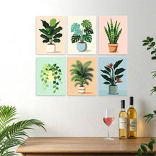 Carica l'immagine nel visualizzatore di Gallery, Mini Set Dipingere con i Numeri 15x20cm (6 pezzi) - Radicati nel Verde