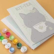 Carica l'immagine nel visualizzatore di Gallery, Mini Set Dipingere con i Numeri 15x20cm (6 pezzi) - Meowgic