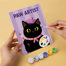 Carica l'immagine nel visualizzatore di Gallery, Mini Set Dipingere con i Numeri 15x20cm (6 pezzi) - Carino e Curioso