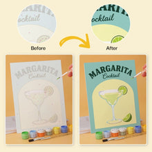 Carica l'immagine nel visualizzatore di Gallery, Mini Set Dipingere con i Numeri 15x20cm (6 pezzi) - L'Ora del Cocktail
