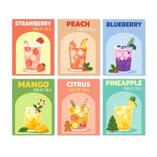 Carica l'immagine nel visualizzatore di Gallery, Mini Set Dipingere con i Numeri 15x20cm (6 pezzi) - Sorseggia con Stile Figured'Art