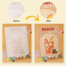 Carica l'immagine nel visualizzatore di Gallery, Mini Set Dipingere con i Numeri 15x20cm (6 pezzi) - Sorseggia con Stile