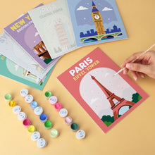 Carica l'immagine nel visualizzatore di Gallery, Mini Set Dipingere con i Numeri 15x20cm (6 pezzi) - Monumenti del Mondo