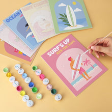 Carica l'immagine nel visualizzatore di Gallery, Mini Set Dipingere con i Numeri 15x20cm (6 pezzi) - Voglia di Mare