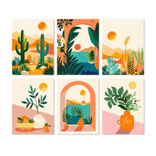 Carica l'immagine nel visualizzatore di Gallery, Mini Set Dipingere con i Numeri 15x20cm (6 pezzi) - Sabbie Calde Figured'Art