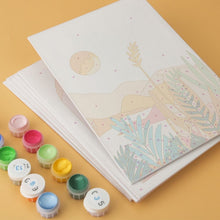 Carica l'immagine nel visualizzatore di Gallery, Mini Set Dipingere con i Numeri 15x20cm (6 pezzi) - Sabbie Calde