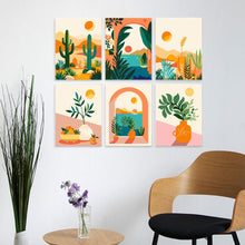 Carica l'immagine nel visualizzatore di Gallery, Mini Set Dipingere con i Numeri 15x20cm (6 pezzi) - Sabbie Calde