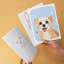 Carica l'immagine nel visualizzatore di Gallery, Mini Set Dipingere con i Numeri 15x20cm (6 pezzi) - Ritratti di cani
