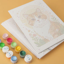 Carica l'immagine nel visualizzatore di Gallery, Mini Set Dipingere con i Numeri 15x20cm (6 pezzi) - Ritratti di Animali