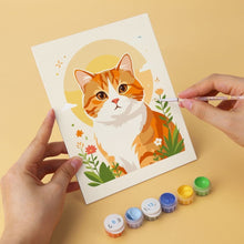 Carica l'immagine nel visualizzatore di Gallery, Mini Set Dipingere con i Numeri 15x20cm (6 pezzi) - Ritratti di Animali