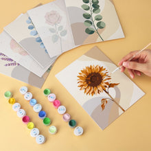 Carica l'immagine nel visualizzatore di Gallery, Mini Set Dipingere con i Numeri 15x20cm (6 pezzi) - Studio Botanico