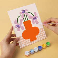 Carica l'immagine nel visualizzatore di Gallery, Mini Set Dipingere con i Numeri 15x20cm (6 pezzi) - Pattern e Petali