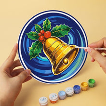 Carica l'immagine nel visualizzatore di Gallery, Mini Set Dipingere con i Numeri - Dischi di Ø20cm (6 pezzi) - Meraviglie invernali