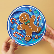 Carica l'immagine nel visualizzatore di Gallery, Mini Set Dipingere con i Numeri - Dischi di Ø20cm (6 pezzi) - Meraviglie invernali