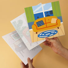 Carica l'immagine nel visualizzatore di Gallery, Mini Set Dipingere con i Numeri 20x20cm (6 pezzi) - Stanze Incantevoli