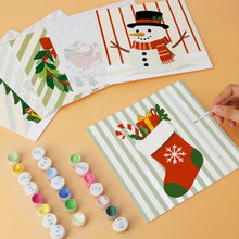 Carica l'immagine nel visualizzatore di Gallery, Mini Set Dipingere con i Numeri 20x20cm (6 pezzi) - Tradizioni Natalizie