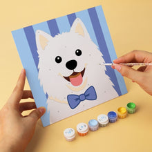 Carica l'immagine nel visualizzatore di Gallery, Mini Set Dipingere con i Numeri 20x20cm (6 pezzi) - Simpatici amici