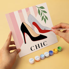 Carica l'immagine nel visualizzatore di Gallery, Mini Set Dipingere con i Numeri 20x20cm (6 pezzi) - Essenziali Chic