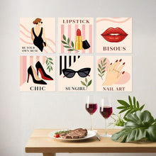 Carica l'immagine nel visualizzatore di Gallery, Mini Set Dipingere con i Numeri 20x20cm (6 pezzi) - Essenziali Chic
