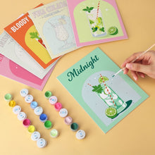 Carica l'immagine nel visualizzatore di Gallery, Mini Set Dipingere con i Numeri 15x20cm (6 pezzi) - Stampe dell'Happy Hour