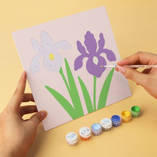Carica l'immagine nel visualizzatore di Gallery, Mini Set Dipingere con i Numeri 20x20cm (6 pezzi) - Petali Pastello