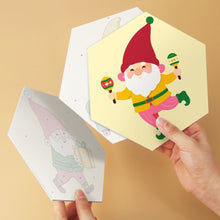 Carica l'immagine nel visualizzatore di Gallery, Mini Set Dipingere con i Numeri - Esagoni (6 pezzi) - Squadra di Elfi