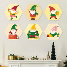 Carica l'immagine nel visualizzatore di Gallery, Mini Set Dipingere con i Numeri - Esagoni (6 pezzi) - Squadra di Elfi