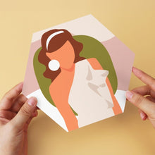 Carica l'immagine nel visualizzatore di Gallery, Mini Set Dipingere con i Numeri - Esagoni (6 pezzi) - Musa di Terracotta