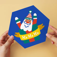 Carica l'immagine nel visualizzatore di Gallery, Mini Set Dipingere con i Numeri - Esagoni (6 pezzi) - Ho Ho Holiday