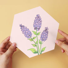 Carica l'immagine nel visualizzatore di Gallery, Mini Set Dipingere con i Numeri - Esagoni (6 pezzi) - Set Fiori