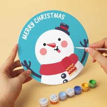Carica l'immagine nel visualizzatore di Gallery, Mini Set Dipingere con i Numeri - Dischi di Ø20cm (6 pezzi) - Fantasia delle Feste