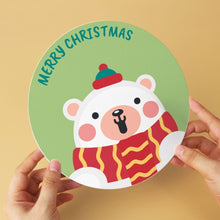 Carica l'immagine nel visualizzatore di Gallery, Mini Set Dipingere con i Numeri - Dischi di Ø20cm (6 pezzi) - Fantasia delle Feste