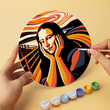 Carica l'immagine nel visualizzatore di Gallery, Mini Set Dipingere con i Numeri - Dischi di Ø20cm (6 pezzi) - Icone dell'Arte