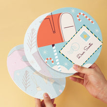 Carica l'immagine nel visualizzatore di Gallery, Mini Set Dipingere con i Numeri - Dischi di Ø20cm (6 pezzi) - Piccole Meraviglie Festive