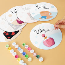 Carica l'immagine nel visualizzatore di Gallery, Mini Set Dipingere con i Numeri - Dischi di Ø20cm (6 pezzi) - Piccoli Lussi