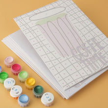 Carica l'immagine nel visualizzatore di Gallery, Mini Set Dipingere con i Numeri 15x20cm (6 pezzi) - Coffee Time