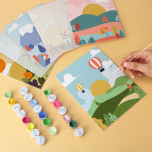 Carica l'immagine nel visualizzatore di Gallery, Mini Set Dipingere con i Numeri 15x20cm (6 pezzi) - Viaggio tra le Stagioni