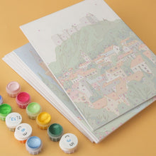Carica l'immagine nel visualizzatore di Gallery, Mini Set Dipingere con i Numeri 15x20cm (6 pezzi) - Il Mondo a Colori