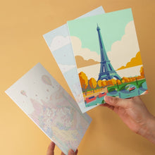 Carica l'immagine nel visualizzatore di Gallery, Mini Set Dipingere con i Numeri 15x20cm (6 pezzi) - Il Mondo a Colori