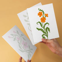 Carica l'immagine nel visualizzatore di Gallery, Mini Set Dipingere con i Numeri 15x20cm (6 pezzi) - Illustrazioni di Fiori di Campo
