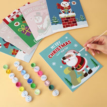 Carica l'immagine nel visualizzatore di Gallery, Mini Set Dipingere con i Numeri 15x20cm (6 pezzi) - Personaggi delle Feste